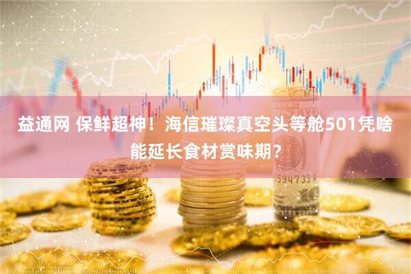 益通网 保鲜超神！海信璀璨真空头等舱501凭啥能延长食材赏味期？